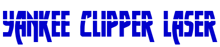 Yankee Clipper Laser font